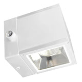 Westgate WMQ5-UDL-MCTP-WH-P 2x9W 5-Inch LED Cube Up/Down Light White Finish 27K/30K/35K/40K/50K 120-277V