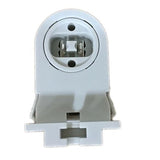 LH0165 Unshunted, push fit, screw down, stationary, lamp holder/socket with horizontal contacts HO/VHO