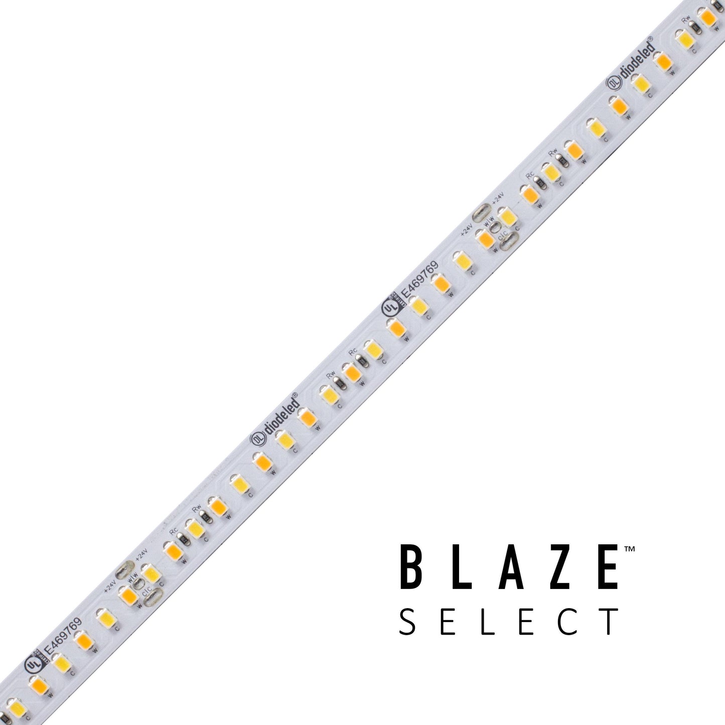 Diode LED DI-24V-BLSEL-TW2460-016 16.4ft Blaze Select Tunable 2400-6000K LED Tape Light 24V DC