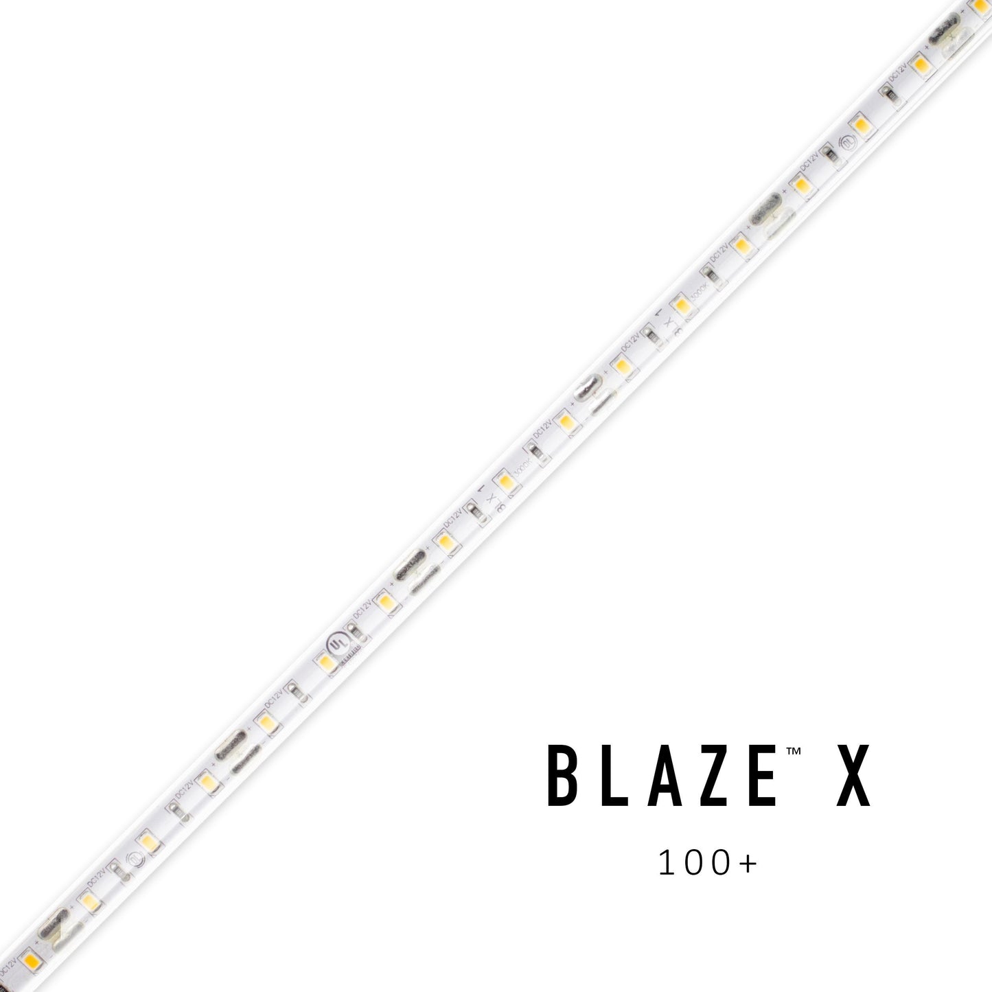 Diode LED DI-24V-BLX1-30-W100 100ft Spool Blaze X 100+ Lumen Per Foot Wet Location LED Tape Light 3000K 24V DC