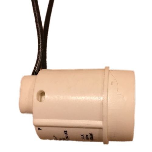 LH0362 Unshunted, T8 only lamp holder/socket for Anthony refrigeration door lighting