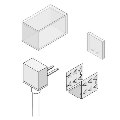 Diode LED DI-LIN-SE-BFC LINAIRE Flex Side Bend Bottom Field Connector