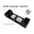 Diode LED DI-DM-MW24V60W-0-10V-LPS 60 Watt Commercial Grade 0-10V Dimmable Driver and Lo-Pro Small Jbox Combo 24V DC