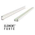 Diode LED DI-ELMT-FT-39 39" Element Forte LED Tape Light Mounting Channel (2 Pack)