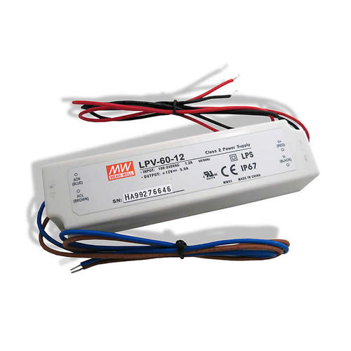 Diode LED DI-0906 60 Watt Constant Voltage LED Driver 12V DC