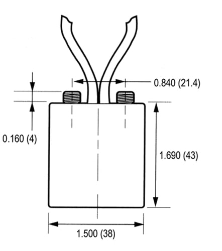 LH0096 E26/E27 medium base porcelain lamp holder/socket with captive screws and 9" leads