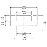 LH0382 E26/E27 medium base lamp holder/socket with flanged mounting and screw terminals