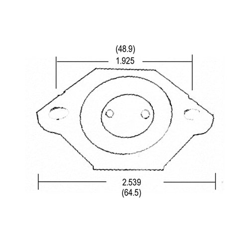 LH0383 Unshunted, medium bipin lamp holder/socket for turret assemblies