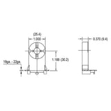 LH0385 Unshunted, rotary locking push fit medium bipin lamp holder/socket without stop/post