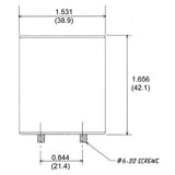 LH0414 E26/E27 4kv pulse rated med base HID lamp holder/socket with captive screw and 12" leads