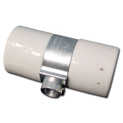 LH0418 E26/E27 medium base dual lamp holder/socket with 1/8 IPS bushing