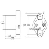 LH0422 E26/E27 medium base lamp holder/socket with two hole flanged mounting and 6" leads