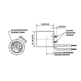 LH0522 E26/E27, 4kv pulse rated HID lamp holder/socket with captive screws and 9" leads