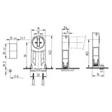 LH0798 Unshunted, rotary locking, Tall T5 lamp holder/socket with push fit or screw down mounting