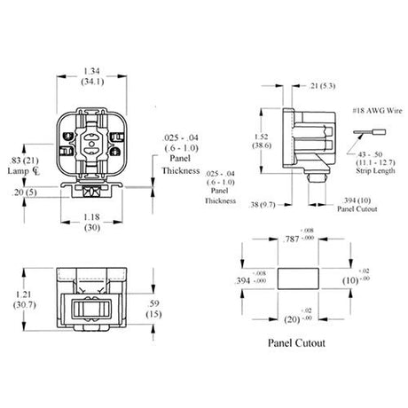 LH0885 10w, 13w G24q-1, GX24q-1 4 pin CFL lamp holder/socket with horizontal snap in mounting