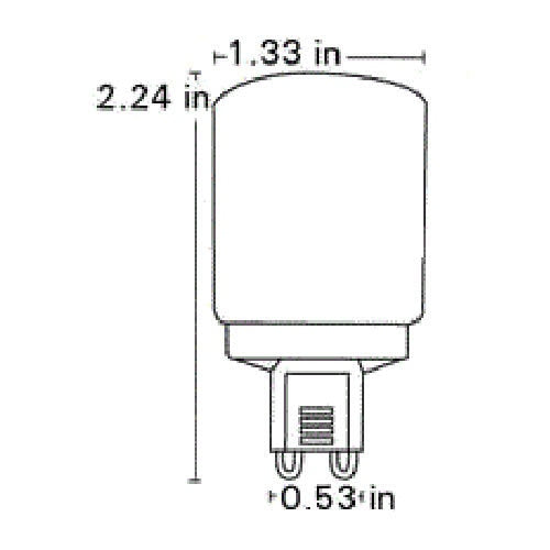 LH0890 Converts a G9 lamp holder/socket to an E26/E27 medium base lamp holder/socket