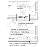 LH0910 Converts a 4 pin CFL lamp holder/socket to an E26/E27 medium base lamp holder/socket