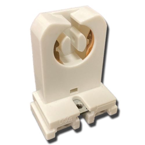 LH1152 Disconnect T8-T12 fluorescent lamp holder/socket with medium bi-pin screw down mounting