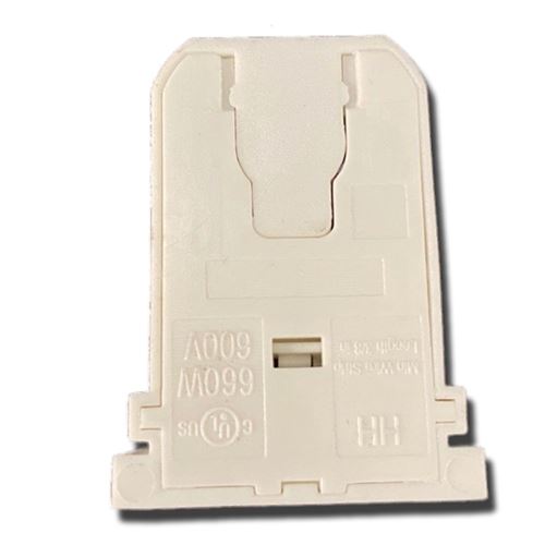 LH1152 Disconnect T8-T12 fluorescent lamp holder/socket with medium bi-pin screw down mounting