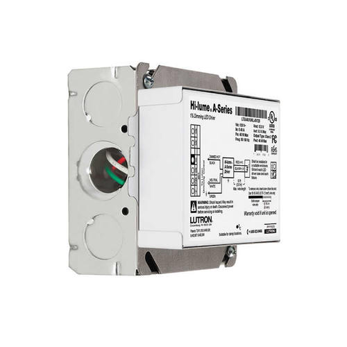 Diode LED DI-DM-24V40W-L3D 40 Watt Lutron Hi-Lume 1% Dimmable LED Driver 24V DC 100-277V