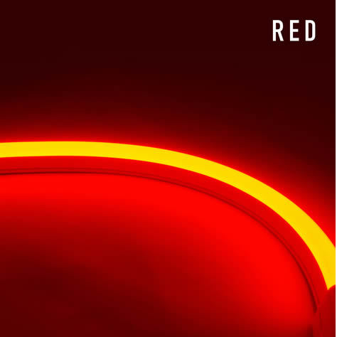 Diode LED DI-24V-SE-NBL2-RD-32 32.8ft Neon Blaze Flexible LED Lighting Red Color 24V Side Bending
