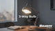 Bulbrite 862989 4.5/7/11W (40/60/75W Equiv.) Soft White (2700K) A19 E26 Base 3-Way LED Light Bulb-2PK