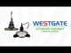 Westgate UHL-100W-50K 100W LED Adjustable Angle Highbay Lamp/Socket Fixture Black Finish 5000K 120-277V