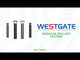 Westgate BOL-G2-SHAFT-9-BK 9-Inch G2 Bollard Shaft Black Finish