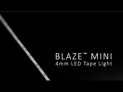 Diode LED DI-12V-BL4MN150-27-009 9.8ft Spool Blaze Mini 4mm LED Tape Light 2700K 12V DC