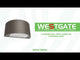 Westgate WHCX-24-40W-MCTP 24W/32W/40W LED Wall Pack Cylinder Bronze Finish 30K/40K/50K 120-277V