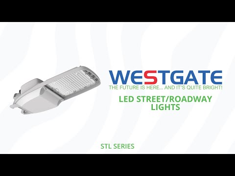 Westgate STL4-15-50W-40K 15W/20W/30W/50W LED Street/Roadway Light NEMA Twist-Lock Photocell Socket with Shorting Cap Included Grey Finish 4000K 120-277V