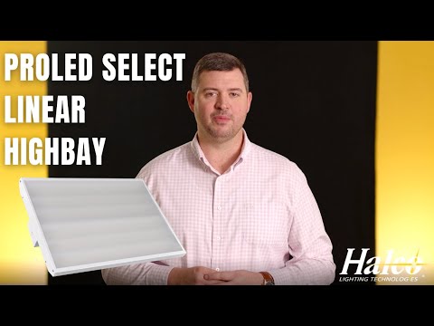 Halco 30286 LLHB-4-WS-40-U 240-280-320W ProLED Select Linear Highbay 4000K Dimmable 33,600-43,200lm 120-277V