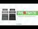 Westgate STP-8X3-MCTP-BK 10W/15W LED Wall/Step Light Black Finish 30K/40K/50K 120-277V