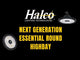 Halco 37310 ERHB-1-LS-CS-U 60-80-100W Essential Round Highbay 4000K/5000K Dimmable 9900-12500-15000lm 120-277V