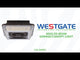 Westgate CAX-30-60W-MCTP-SR 30W/45W/60W LED Square Angled-Beam Canopy Light Sensor Ready 30K/40K/50K 120-277V