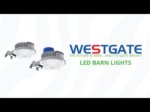 Westgate LRX-72-120W-MCTP-TL 72/96/120-Watt LED Dusk-To-Dawn Barn/Area Light 30K/40K/50K with Photocell & Mounting Arm 120-277V