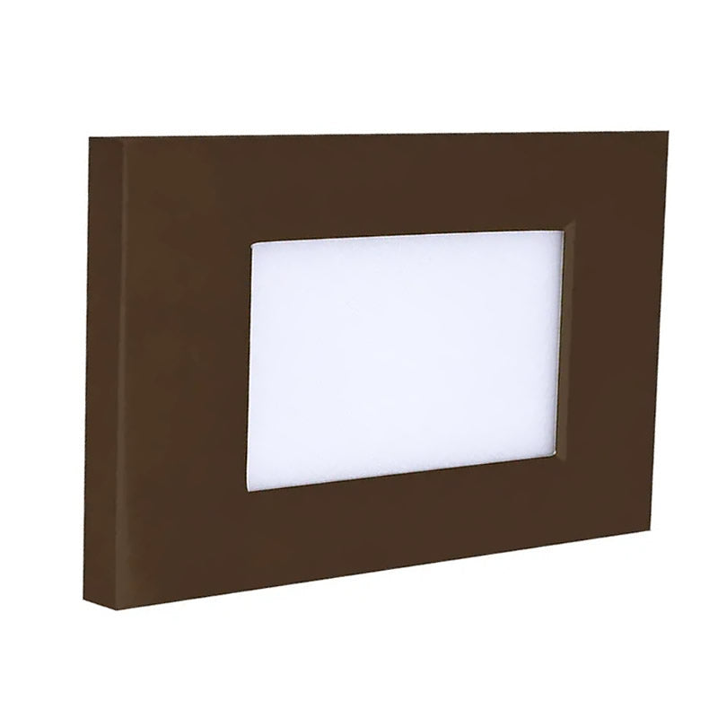 Westgate SLE-F-12V-MCT-ORB 3.5W LED Integrated Step Light Oil Rubbed Bronze Finish Color Selectable CCT 3000K-4000K-5000K 12V