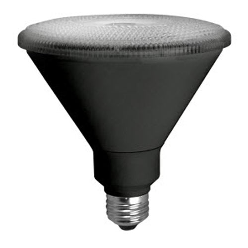 TCP LED17P38D50KFLB 15W PAR38 Black LED Flood 5000K 120V