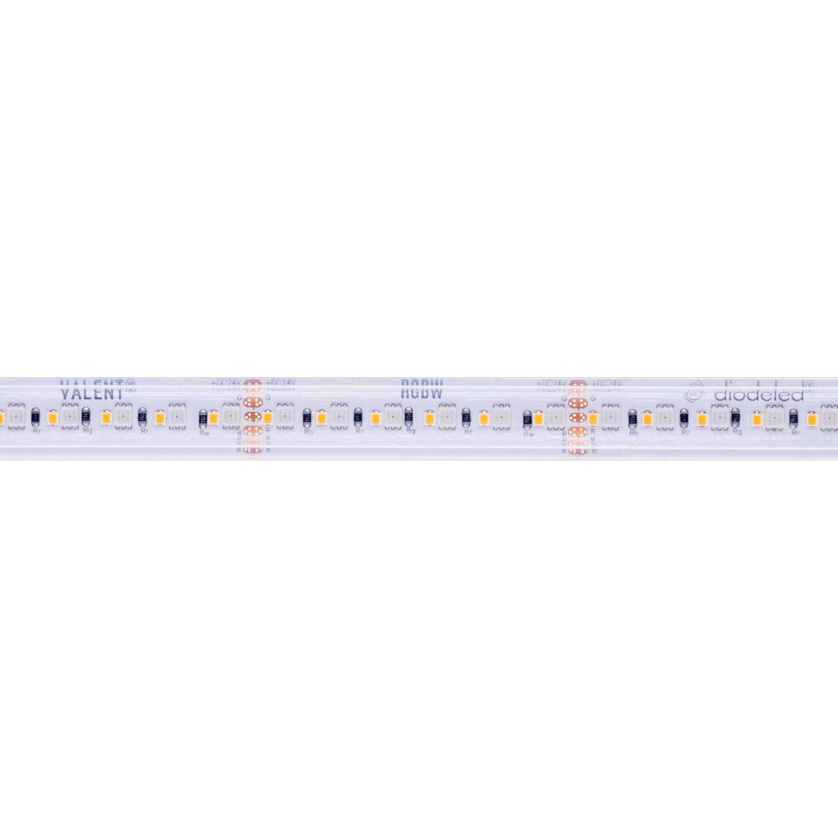 Diode LED DI-24V-VL-RGBW-W100 100ft 6.1W/ft Valent RGBW Wet Location Color Changing LED Tape Light 24V