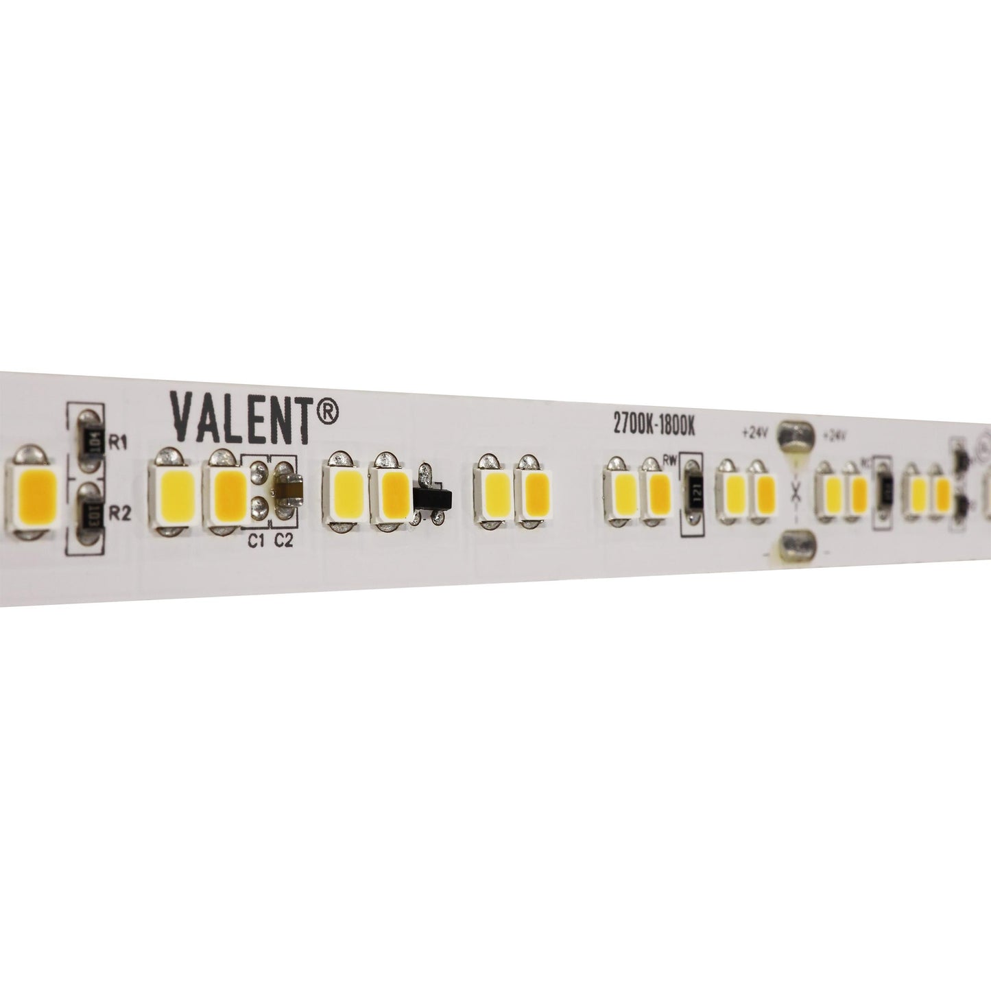 Diode LED DI-24V-VL1-WD2718-100 100ft 1.54W/ft Valent Warm Dim LED Tape Light 2700K-1800K 24V