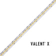 Diode LED DI-24V-VLX5-40-016 16.4ft 4.6W/ft Valent X 500+ Lumen Per Ft High Density LED Tape Light 4000K 24V DC