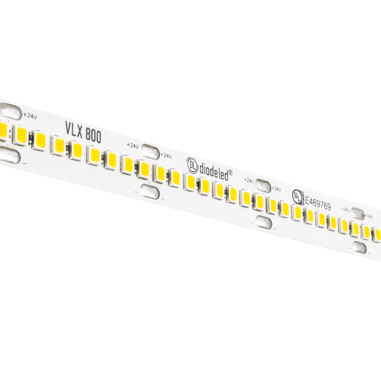 Diode LED DI-24V-VLX8-27-100 100ft 7.2W/ft Valent X 800+ Lumen Per Ft High Density LED Tape Light 2700K 24V DC